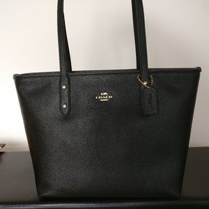 Coach Leather Tote
